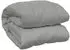vidaXL Gewichtsdecke Grau 135x200 cm 10 kg Stoff (3154780)