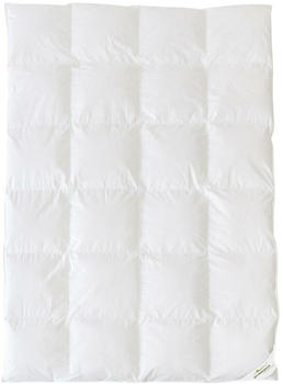 BettwarenShop Daunendecke Zirbe extra leicht135x200 cm (44810)