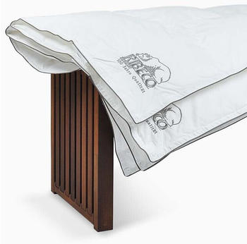 Ribeco Marie Polyester 135x200 cm wei&szlig; extrawarm (48108)