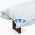 Ribeco Ballonbett LEON silberweiß Ente 135x200 cm weiß extrawarm (51092)