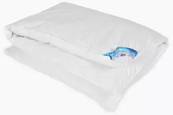 Ribeco Ballonbett LEON silberwei&szlig;e Ente Federn 135x200 cm wei&szlig; extrawarm (51016)