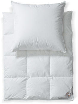 Ribeco Betten-Set Jana silberweiß 135x200 cm weiß normal (57179)