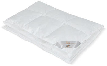Ribeco Bettdecke Lara weiße 155x220 cm weiß extrawarm