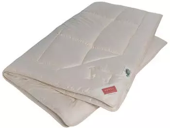 Hefel Bio Wool Ganzjahredecke Schafschurwolle (kbT) 400 g/m² 135x200 cm (36063)