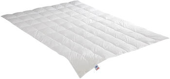 Irisette Daunendecke Nora leicht 100% Daunen 200x200 cm