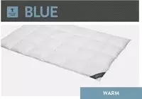 SPESSARTTRAUM Daunenbettdecke "Blue" warm F&uuml;llung 60Daunen40Federn 1 Stk. tlg.