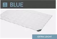 SPESSARTTRAUM Daunenbettdecke "Blue" extraleicht F&uuml;llung 60Daunen40Federn 1...