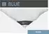 Spessarttraum Daunendecke Blue warm 60% Daunen, 40% Federn 135x200 cm