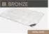 Spessarttraum Daunendecke Bronze extra warm Daunen 10% Federn 240x220 cm
