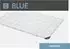 Spessarttraum Daunendecke Blue medium 60% Daunen, 40% Federn 240x220 cm