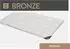 Spessarttraum Daunendecke Bronze normal Daunen 10% Federn 155x200 cm