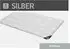 Spessarttraum Daunendecke Silber normal 100% Daunen 155x220 cm