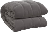 Gewichtsdecke Grau 200x225 Cm 13 Kg Stoff - Vidaxl