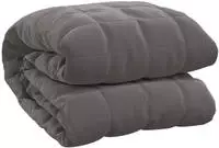 Gewichtsdecke Grau 138x200 Cm 6 Kg Stoff Vidaxl