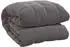 vidaXL Gewichtsdecke Grau 220x235 cm 15 kg Stoff (350783)