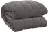 vidaXL Gewichtsdecke Grau 200x225 cm 9 kg Stoff (350780)