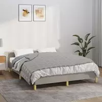 Gewichtsdecke Grau 138x200 Cm 10 Kg Stoff Vidaxl