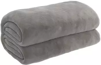 vidaXL Gewichtsdecke mit Bezug Grau 200x230 cm 13 kg Stoff (3154896)