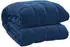 vidaXL Gewichtsdecke Blau 200x200 cm 13 kg Stoff (350797)
