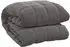 vidaXL Gewichtsdecke Grau 200x200 cm 13 kg Stoff (350779)