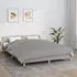 vidaXL Gewichtsdecke Grau 200x200 cm 13 kg Stoff (350725)