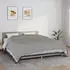 vidaXL Gewichtsdecke Grau 235x290 cm 15 kg Stoff (350733)