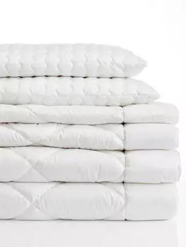 Irisette Duo-Steppbett 200x200 cm wei&szlig; (1744041)