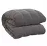 vidaXL Gewichtsdecke Grau 152x203 cm 7 kg Stoff (3154837)