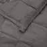 vidaXL Gewichtsdecke Grau 152x203 cm 7 kg Stoff (3154837)