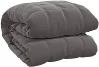 vidaXL Gewichtsdecke Grau 200x220 cm 9 kg Stoff