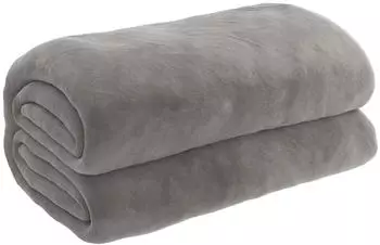 vidaXL Gewichtsdecke mit Bezug Grau 200x220 cm 13 kg Stoff (3154895)