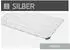 Spessarttraum Daunen Kassettendecke Silber medium 100% Daunen 135x200 cm