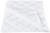ZOLLNER Ganzjahresbettdecke mit Steppung, 155x220 cm 1380 g, weiß (6218-4321-155220-001-EV)