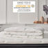 Yatas Bedding Bamboo leichte Naturfaserbettdecke Steppdecke 20% Bambusfasern 155x220 cm (8699939839663_011)