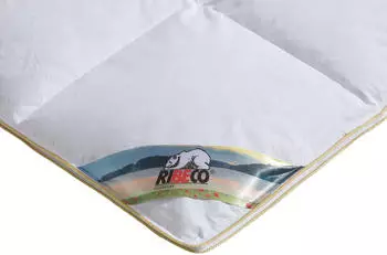 Ribeco Betten-Set &Uuml;berraschungspaket silberwei&szlig; 155X220 cm wei&szlig; warm (6192970606)