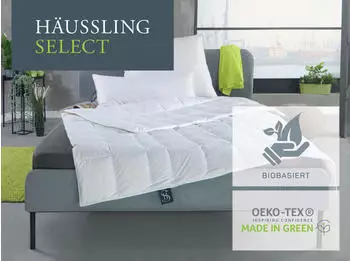 Häussling Select Limited Dauneneinziehdecke multi-sleep medium 155x220 cm – Hochwertige Materialien für besten Schlaf