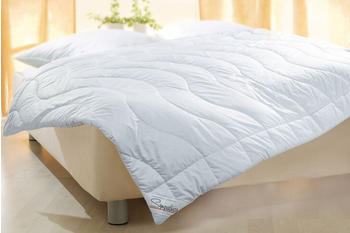 Sympathica Edles Kamelhaar Winterbett Winterdecke Duo Steppdecke 200x200 cm 100% Kamelhaar