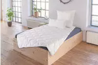Schiesser Microfaserbettdecke "Hygge leichte Ganzjahressteppdecke mit flauschiger