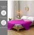 Wometo MicrofaserSteppbett im Wende-Design 155x220 – lila und pink farbig & bunt (wo1479-016)
