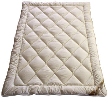 Meivita Merino Schafschurwolle Ganzjahresdecke Kuschelzeit 135x200 cm 41510 (41510)