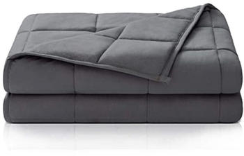 Dailydream Therapie Gewichtsdecke aus Baumwolle, 135 x 200cm, 6,0 kg, grau (MWH-3108)
