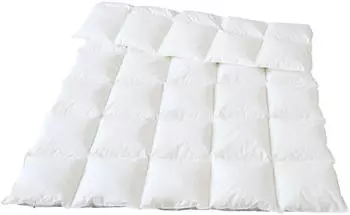 Traumina Daunendecke Plume Bio WK 3 medium 100% G&auml;nsedaunen 155x220 cm