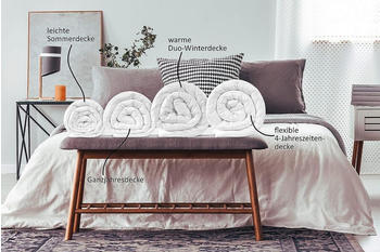Sleepling Basic 100, Ganzjahresdecke, Steppbett, 200x200 cm, allergikergeeignet (19000000038)