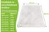 franknatur Ganzjahresdecke Lyocell Tencel Bio 135x200 cm weiß (8452)