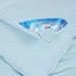 Ribeco Ballonbett LEON silberweiß Federn 155x220 cm blau extrawarm (6192971364)