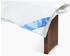 Ribeco Bettdecke Lina weiße 155x220 cm weiß leicht