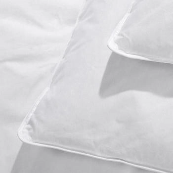 Ribeco Ballonbett LEON silberwei&szlig; 155x220 cm wei&szlig; extrawarm (6192971368)