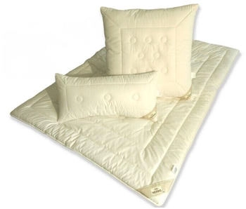 Garanta Merino KBA/KBT Duo-Leicht Steppbett / Ganzjahres weiß 200x200 cm (23-528536-200-200)