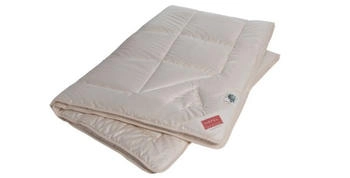 Hefel Bio Zibre Bettdecke Ganzjahresdecke Naturhaarbettdecke 200x200 cm (2034GD )
