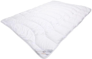 Traumschloss Comfort Faserbettdecke normal 155 x 220 cm seidiger Bezugsstoff (3446)